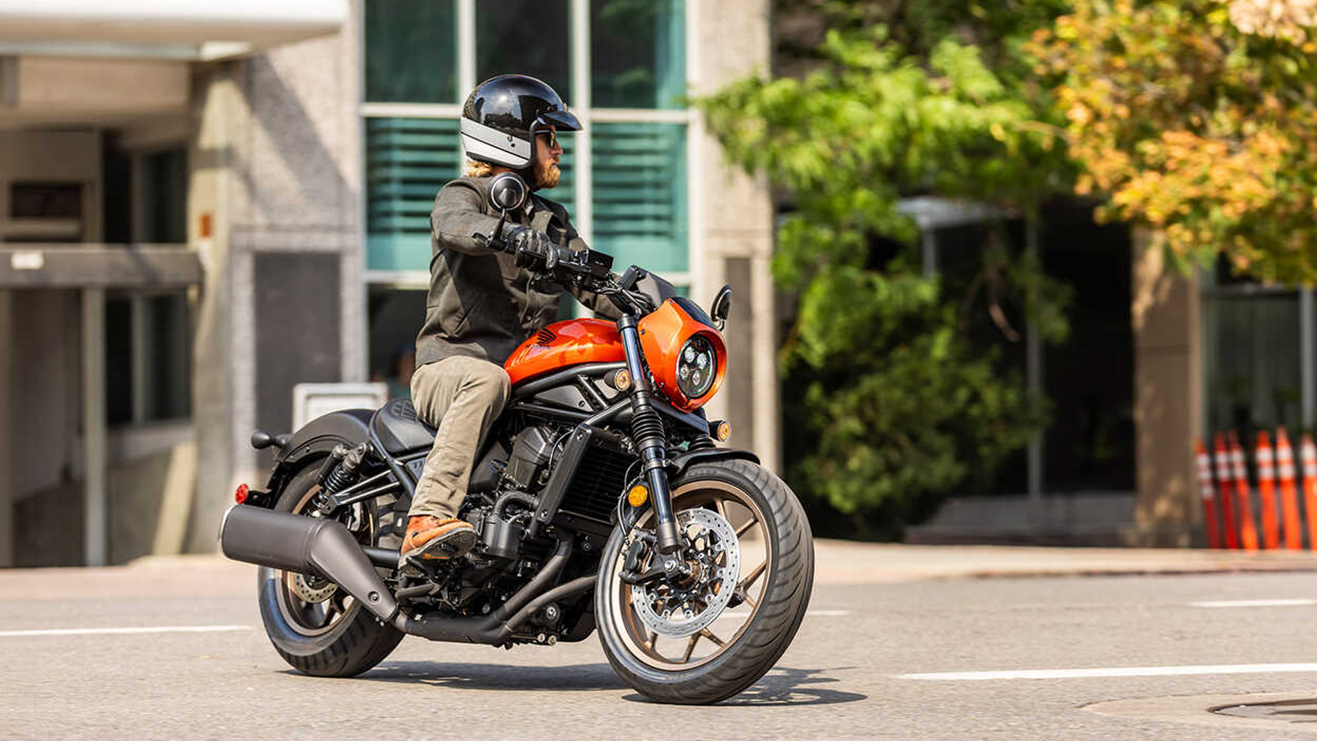 Selle et ergonomie de la Honda CMX1100 Rebel
