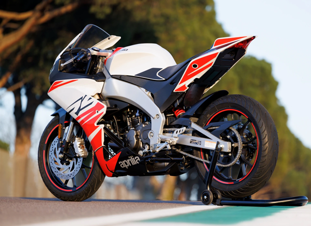 Aprilia RS 125 design inspiré du MotoGP