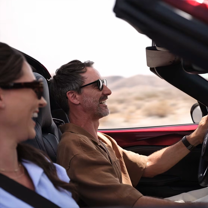 Vue conducteur Mazda MX-5 RF